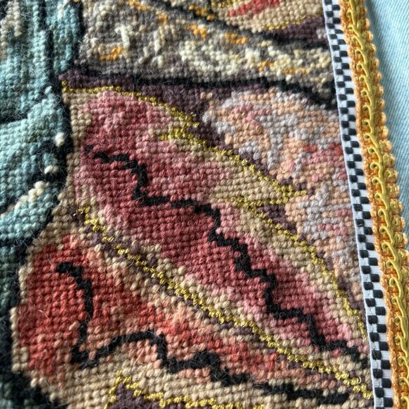 Vintage Kolorway Embroidered Denim Jacket - Size L - Picture 9 of 12